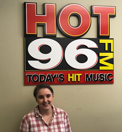 Hot 96/Evansville Assistant Program Director Sarah Pepper