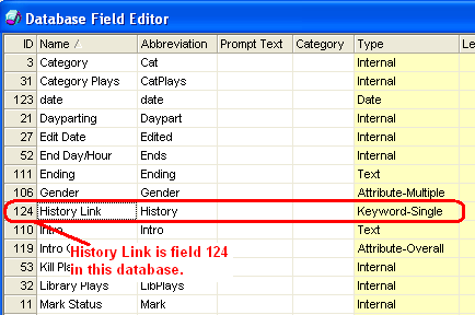 Link field