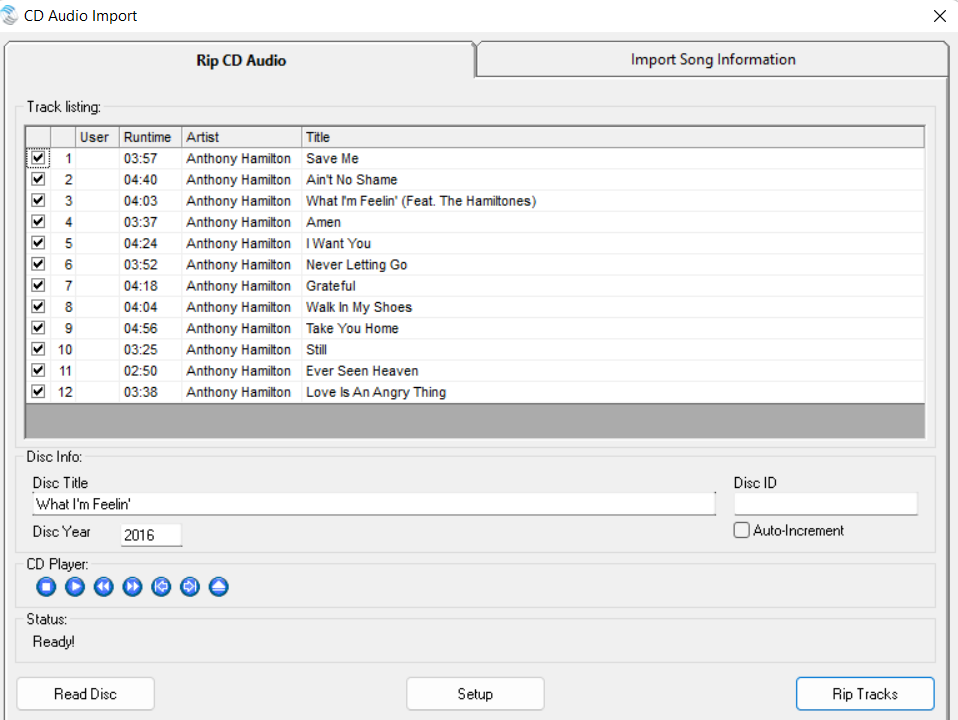 A screenshot of a music player

Description automatically generated