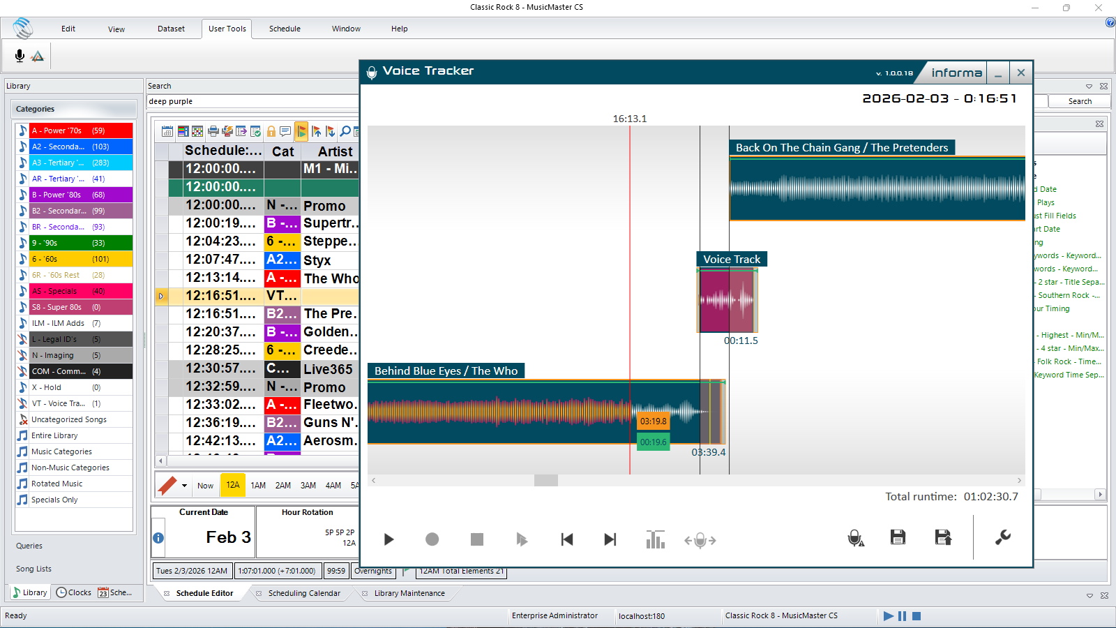 MusicMaster VoiceTracker